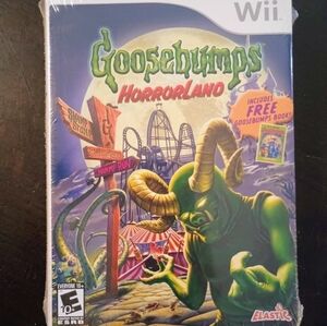 Rare Goosebumps HorrorLand Book Variant Release For The Nintendo Wii